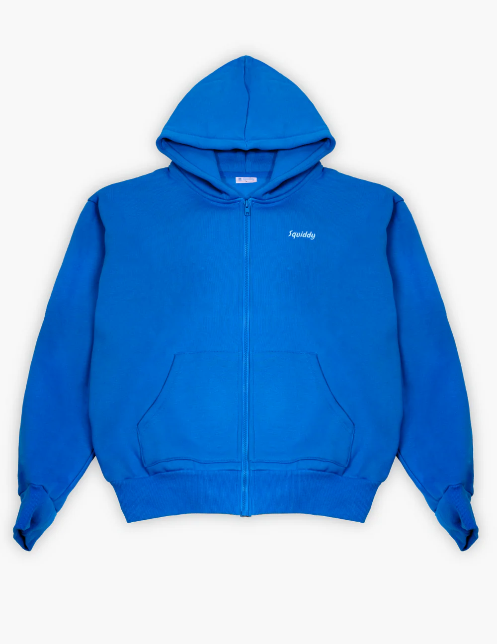 Kids hoodie in electric blue